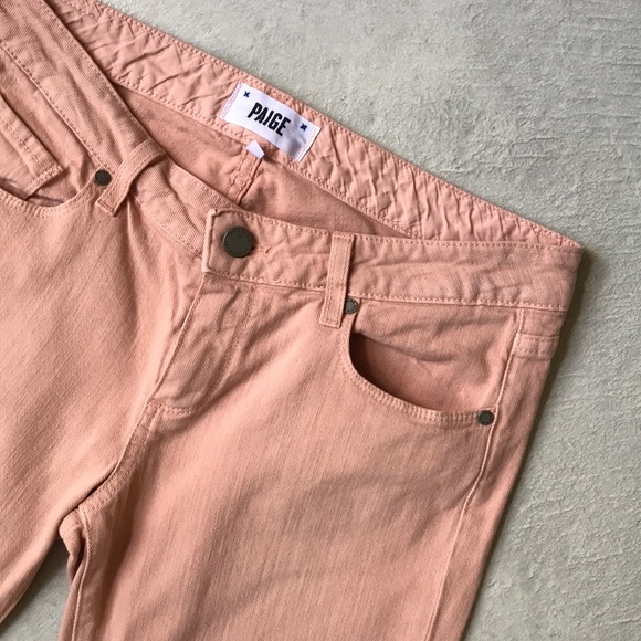 PAIGE Skyline Ankle Peg Skinny Jeans ANTHRO 29 - Picture 3 of 7